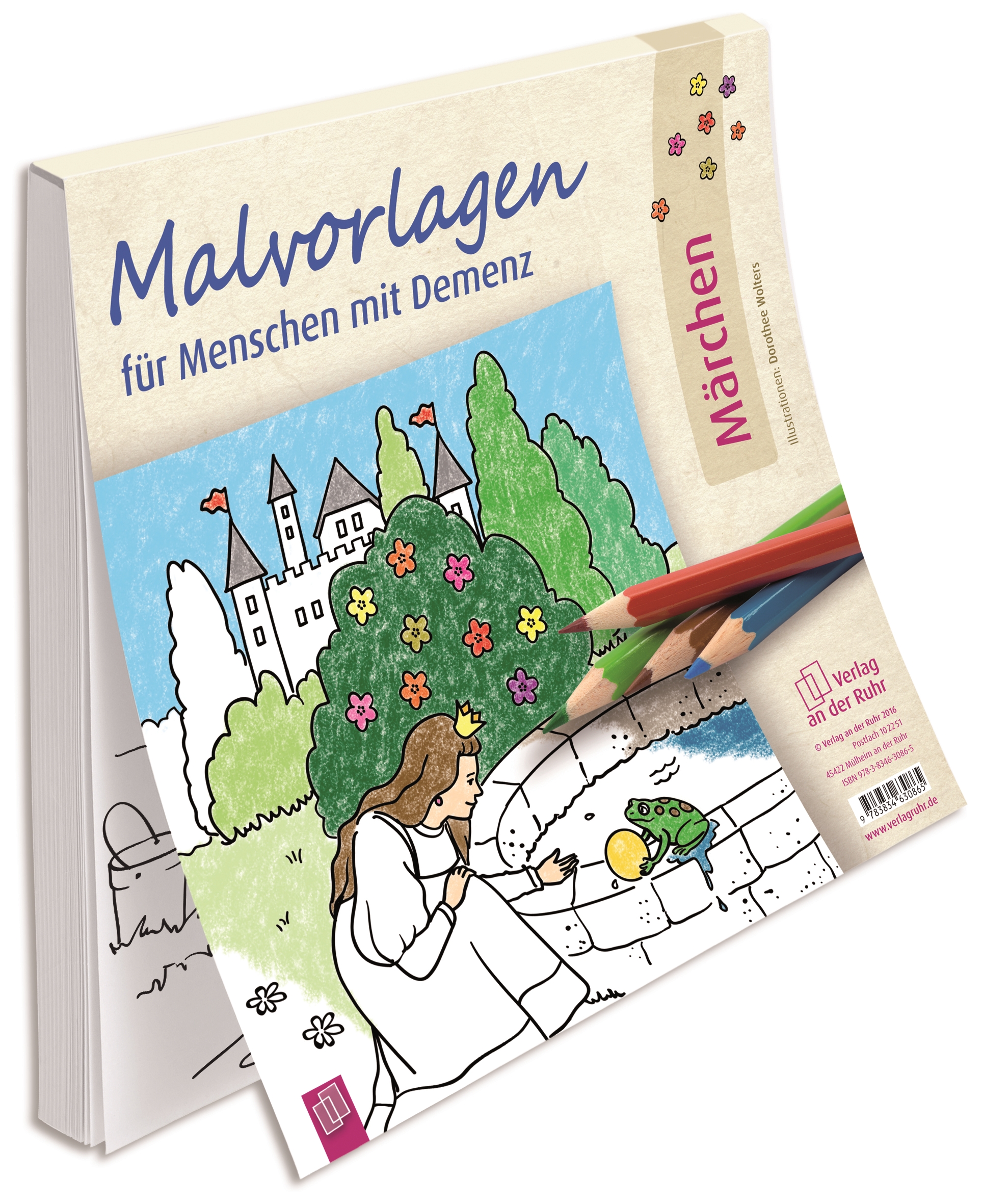 Malvorlagen für Menschen mit Demenz: Märchen
