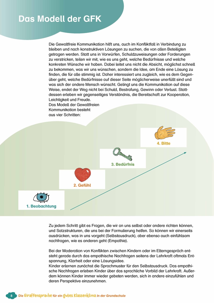 Die Giraffensprache für ein gutes Klassenklima​ in der Grundschule