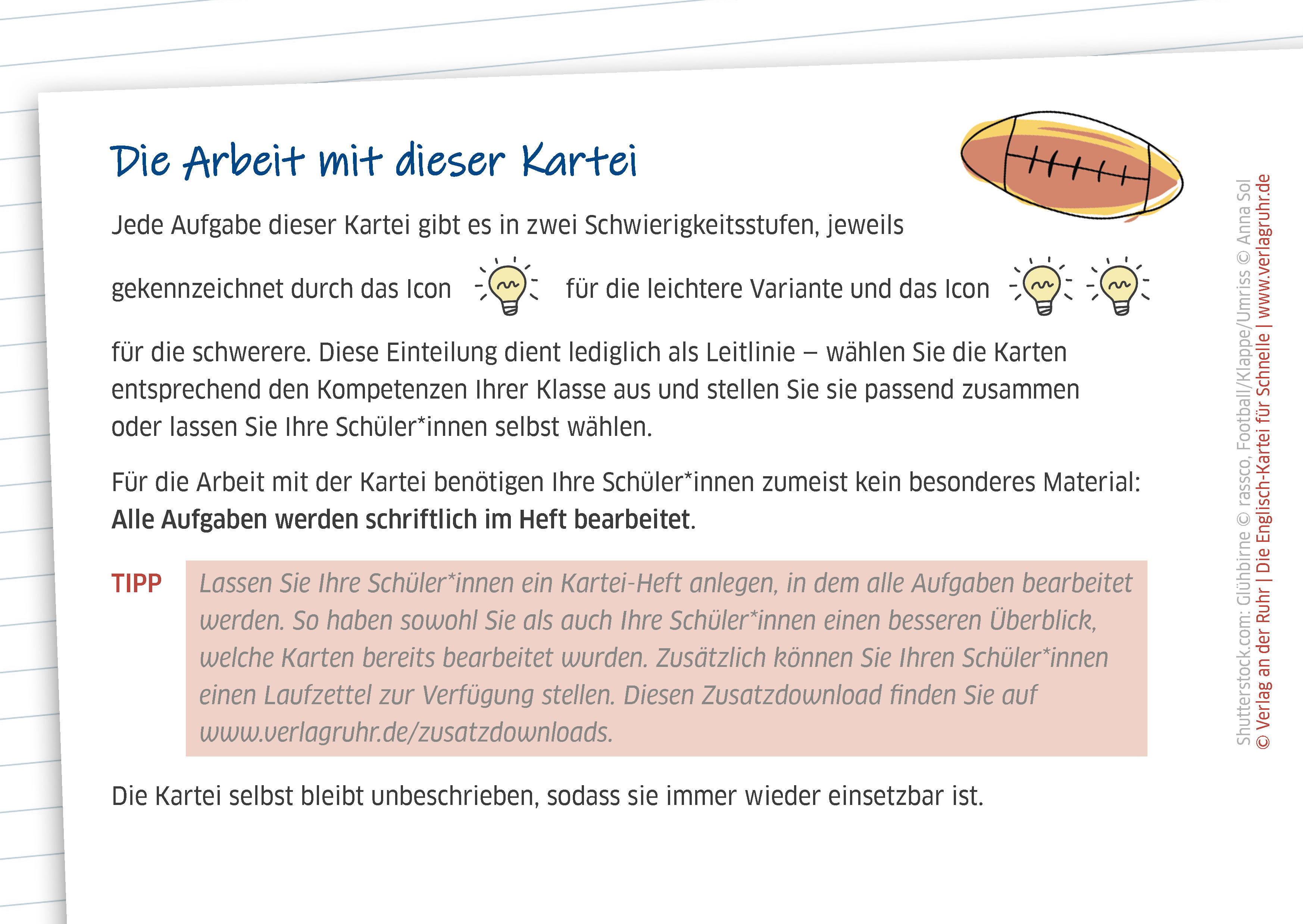 Die Englisch-Kartei für Schnelle - Klasse 7/8 Die Englisch-Kartei für Schnelle - Klasse 7/8