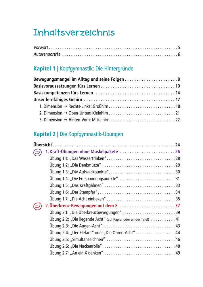 Praxisbuch Kopfgymnastik für Kinder
