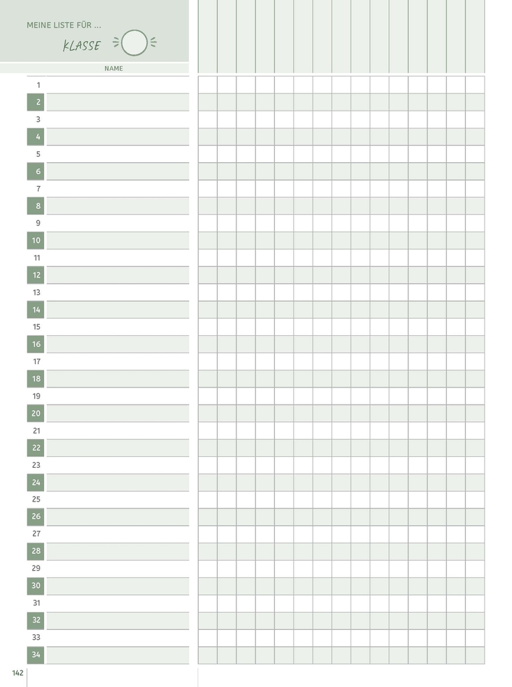 Mein Lehrerplaner A4+ – Hardcover – Lehrerkalender für das Schuljahr 2025/2026 – Sommerblüte