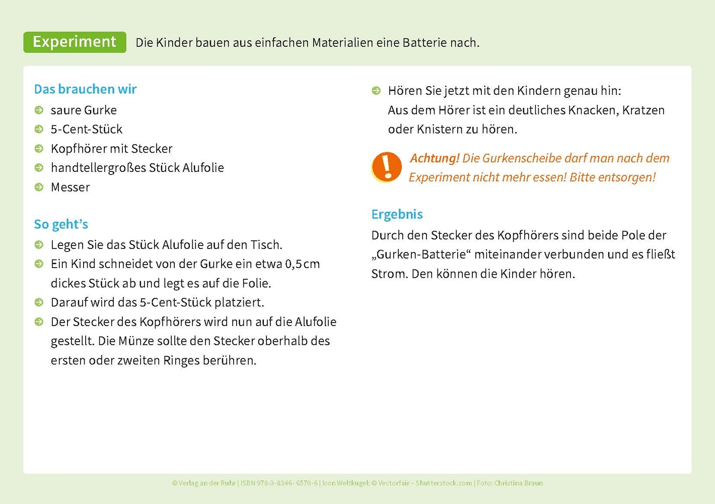 Gemeinsam für den Klimaschutz! Energie