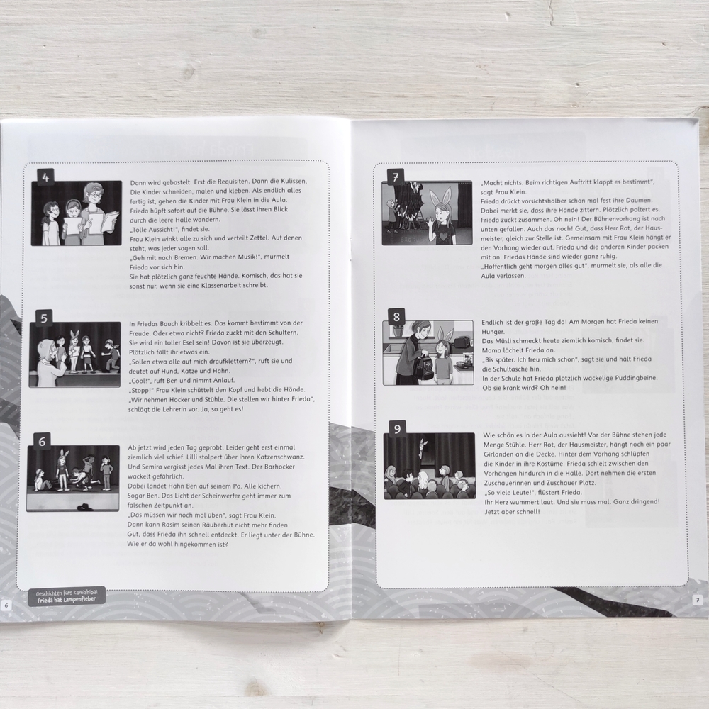 Frieda hat Lampenfieber Frieda hat Lampenfieber