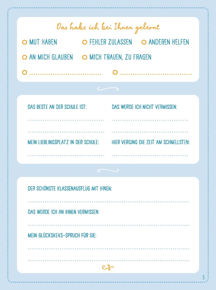 Meine unvergesslich zauberhafte Klasse - Edition Zauberblau