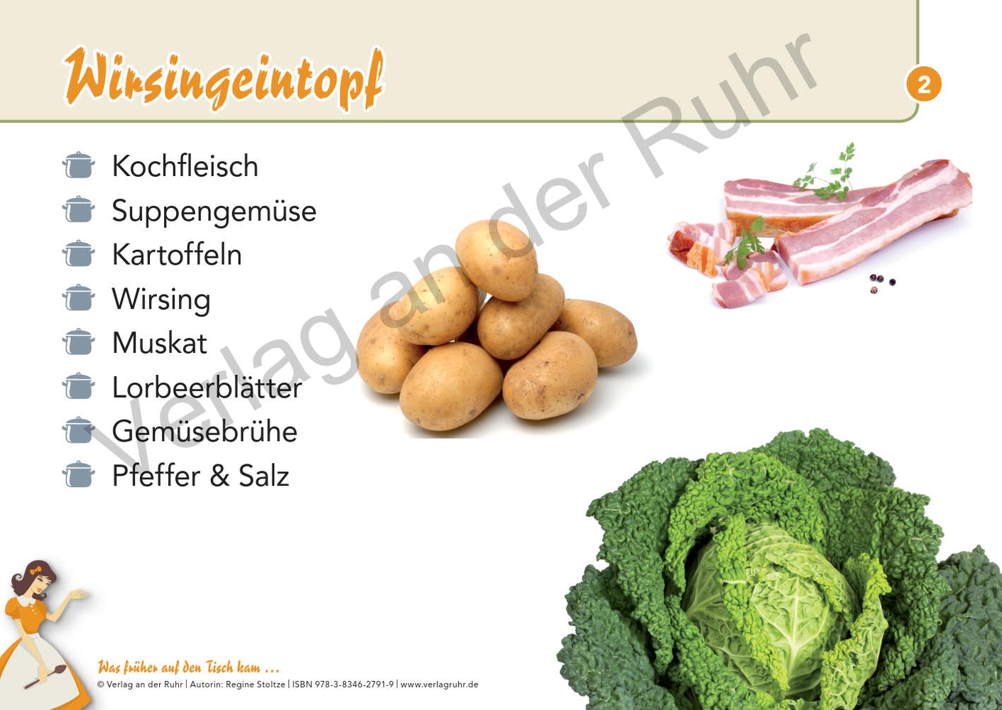 Was früher auf den Tisch kam... Kochen mit Demenzkranken Was früher auf den Tisch kam... Kochen mit Demenzkranken