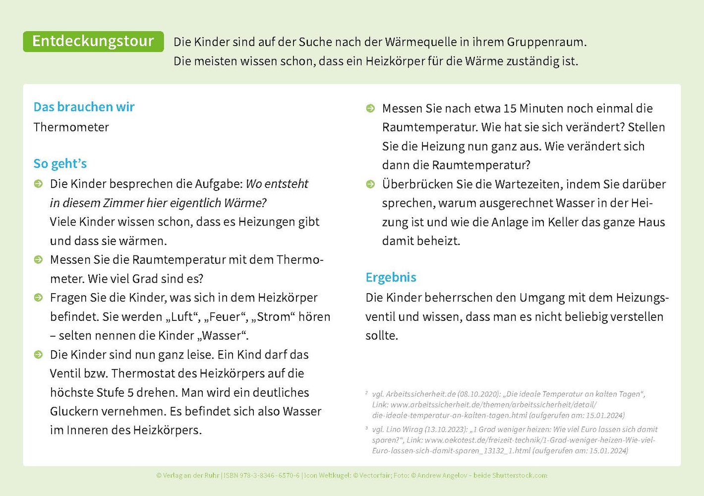 Gemeinsam für den Klimaschutz! Energie