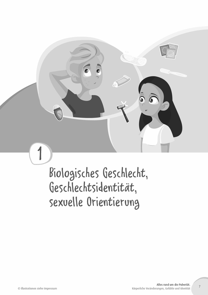 Alles rund um die Pubertät. Körperliche Veränderungen, Gefühle und Identität
