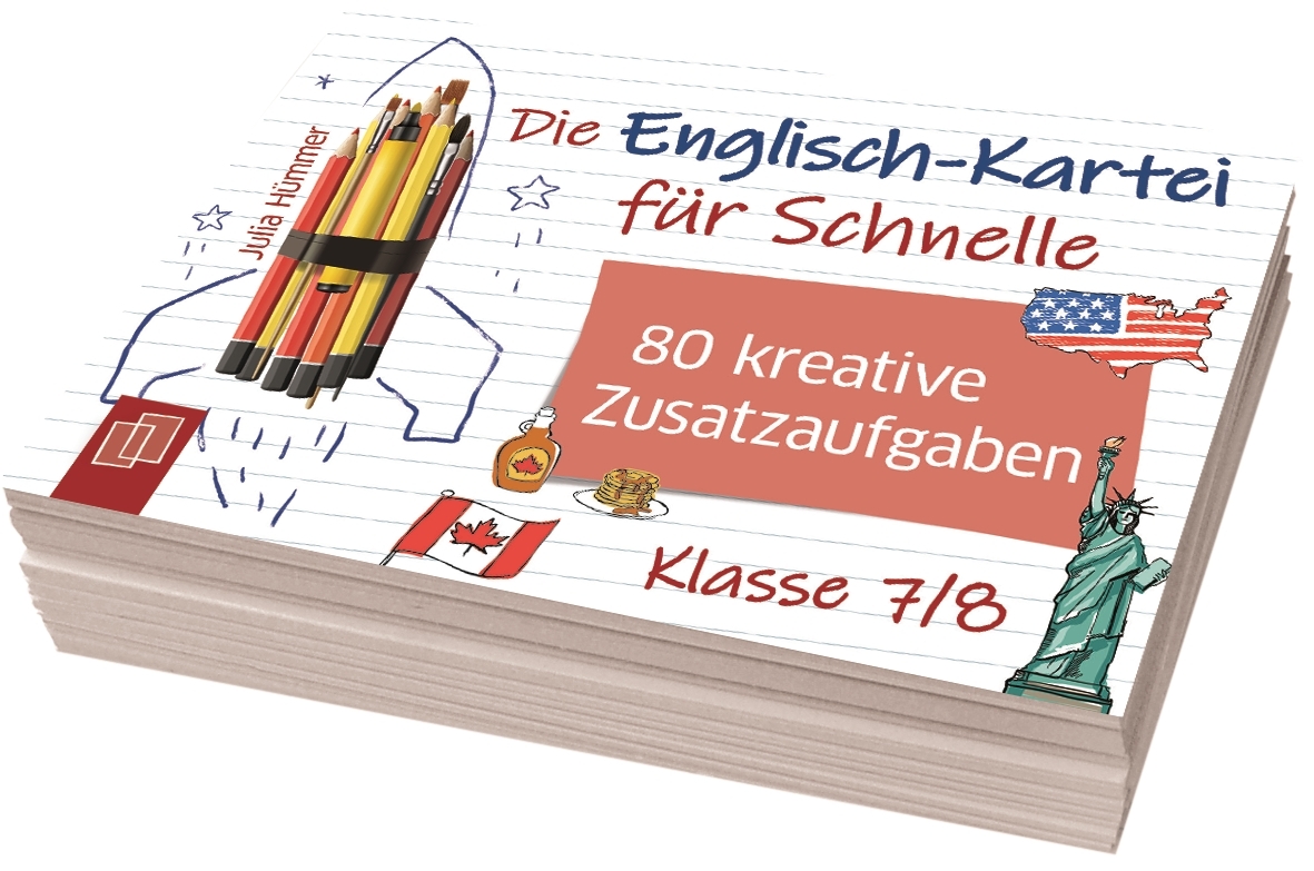 Die Englisch-Kartei für Schnelle - Klasse 7/8 Die Englisch-Kartei für Schnelle - Klasse 7/8