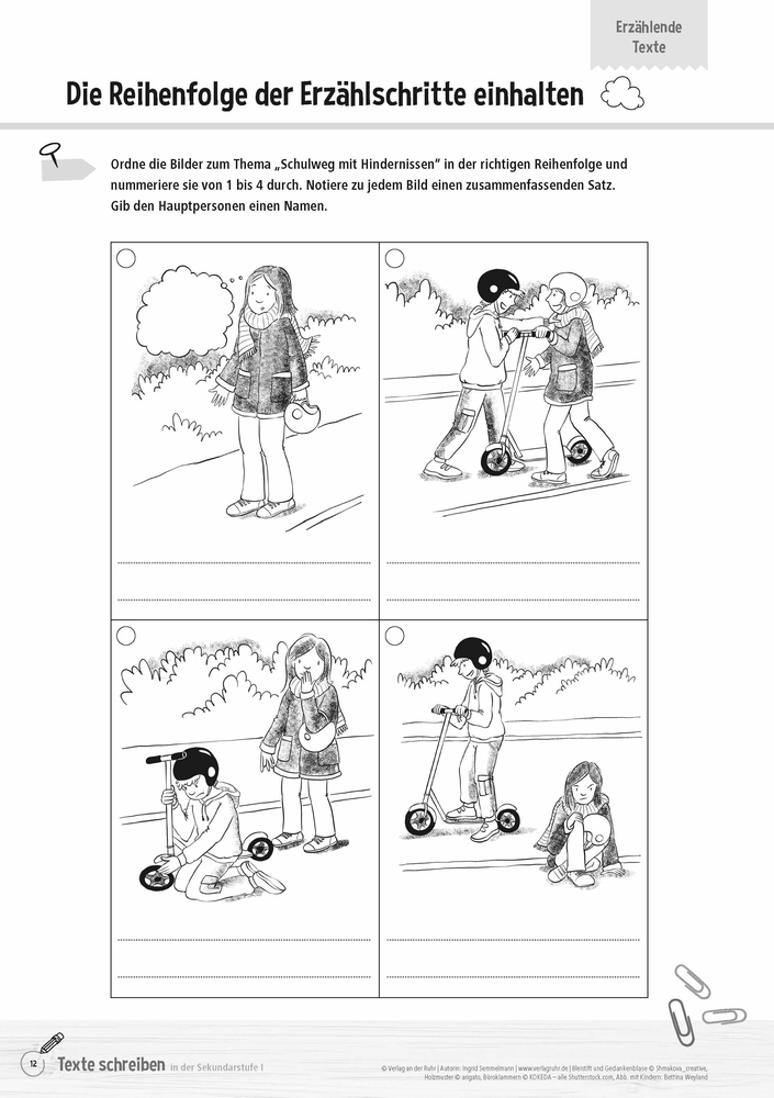 Texte schreiben in der Sekundarstufe I