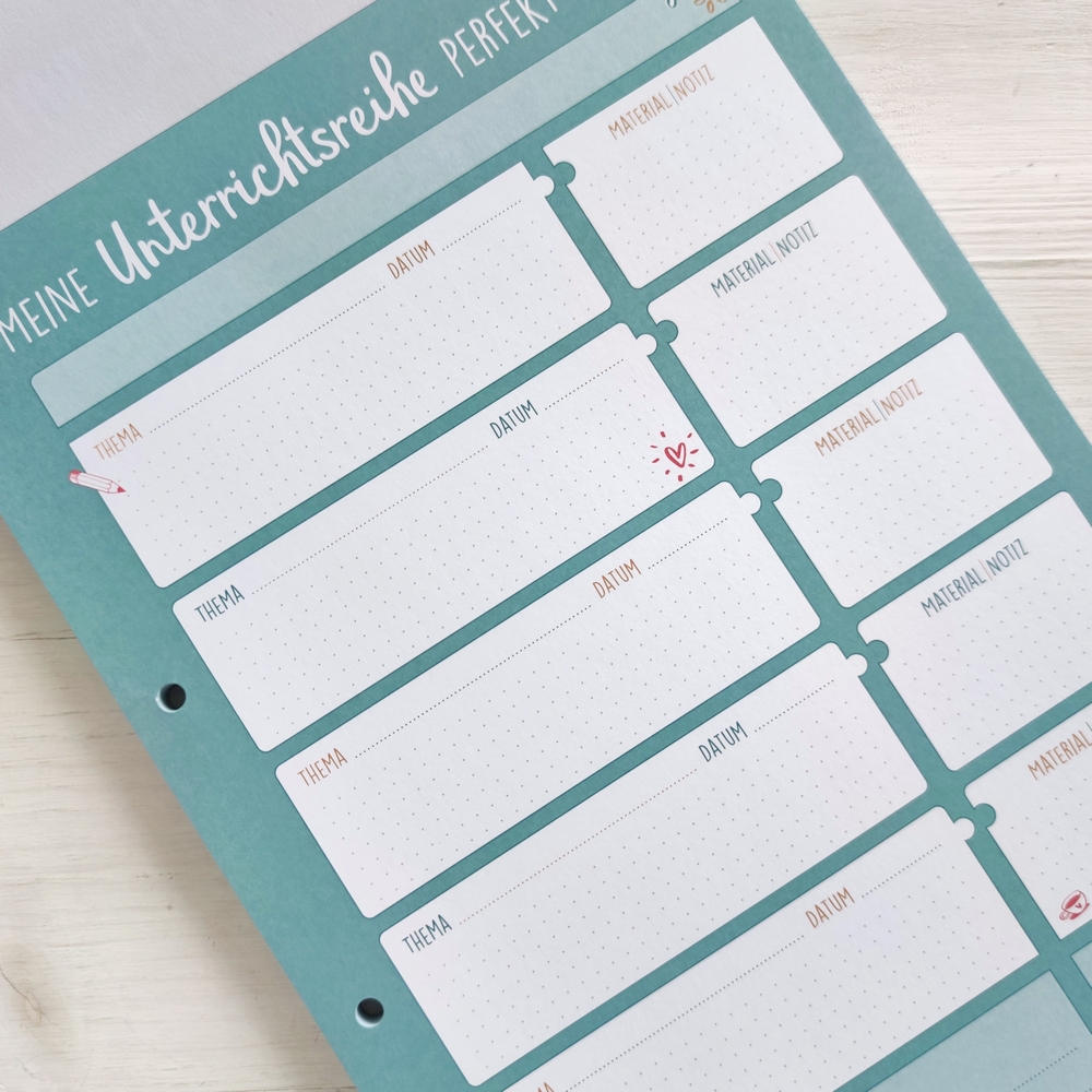 Meine Unterrichtsreihe perfekt geplant Meine Unterrichtsreihe perfekt geplant