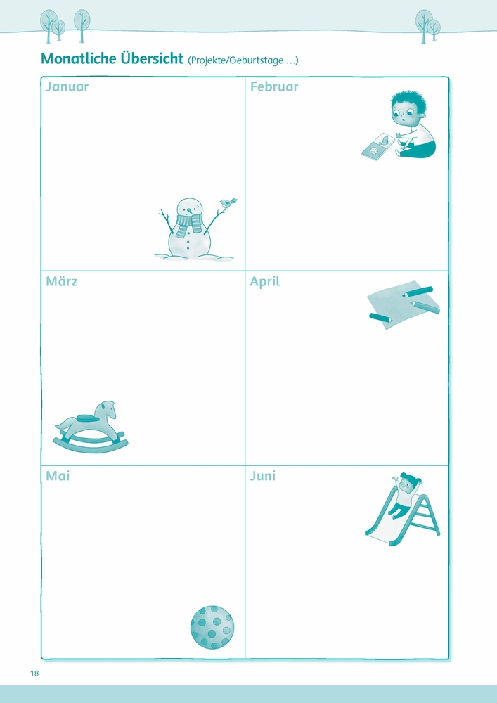 1–2–3–Alle da? Der kompakte Planer für Tagesmütter und -väter