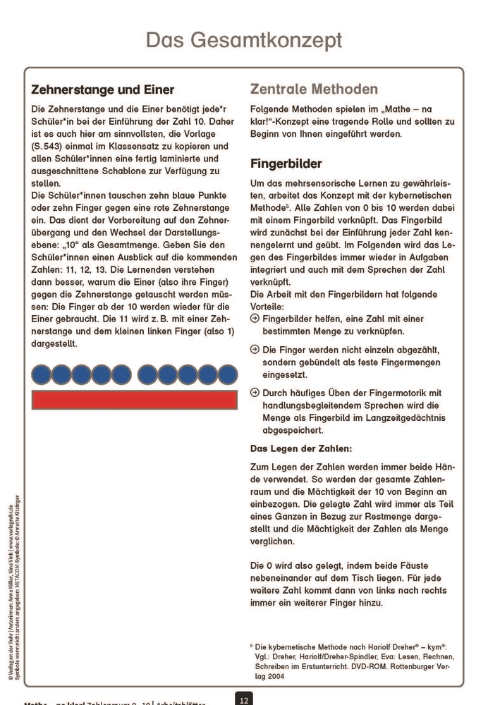 Mathe - na klar! Zahlenraum 0-10