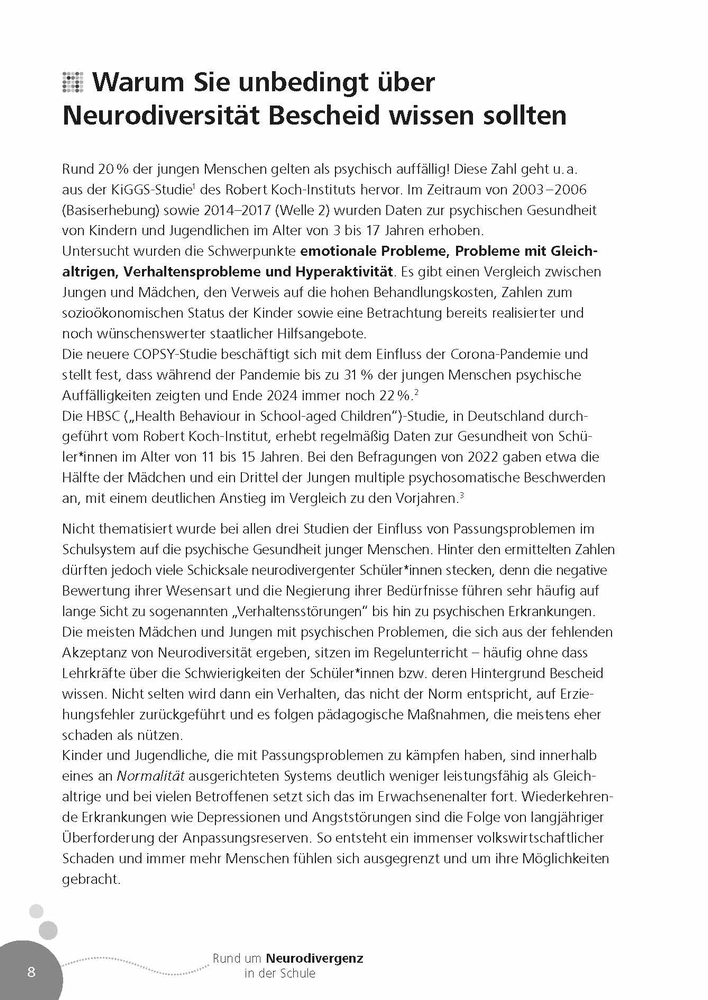 Rund um Neurodivergenz in der Schule