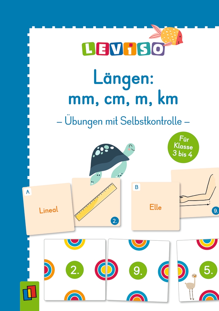 Längen: mm, cm, m & km – für Klasse 3/4​