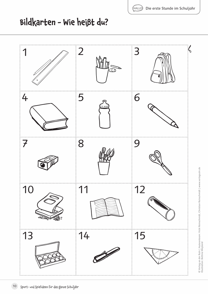 Sport- und Spielideen für das ganze Schuljahr