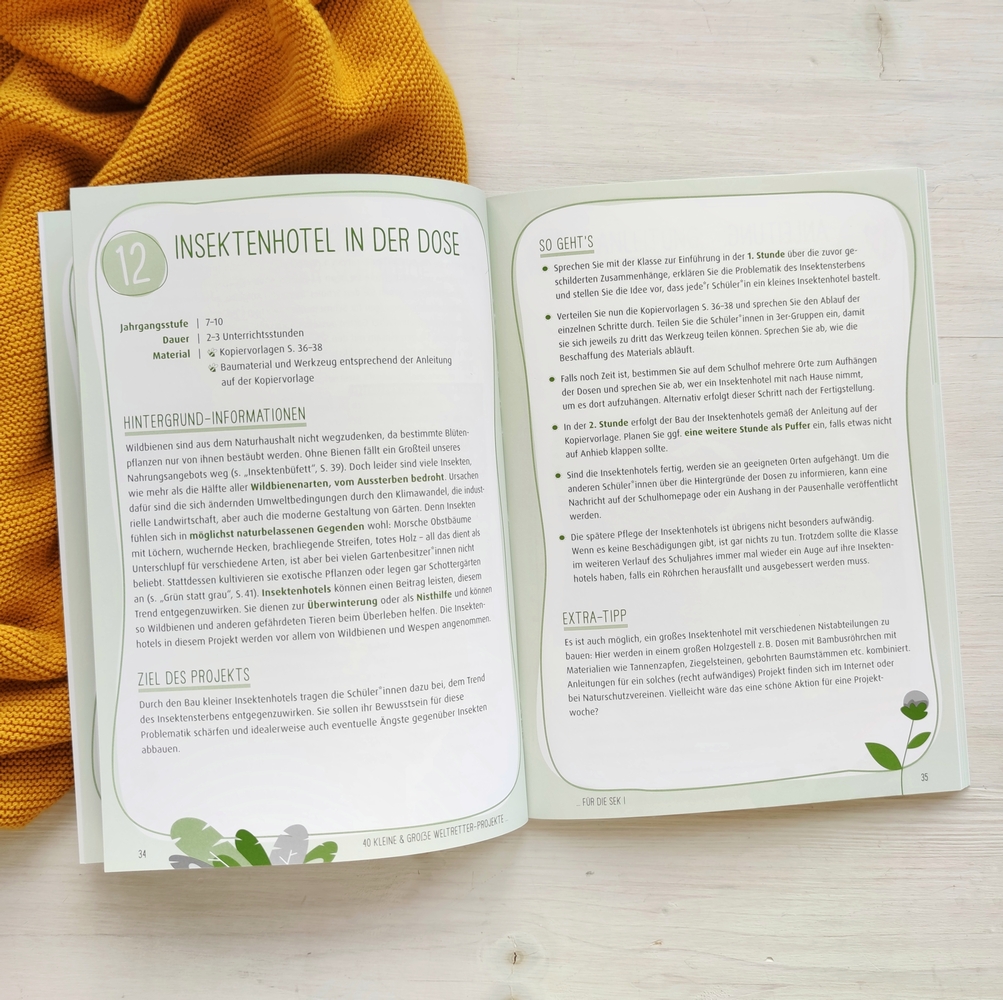 40 kleine und große Weltretter-Projekte für die Sek I 40 kleine und große Weltretter-Projekte für die Sek I