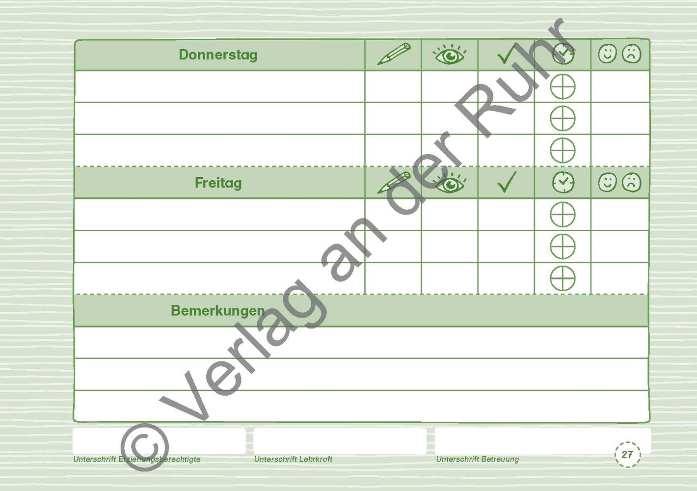 Alles voll im Blick! Mein Hausaufgabenheft Alles voll im Blick! Mein Hausaufgabenheft