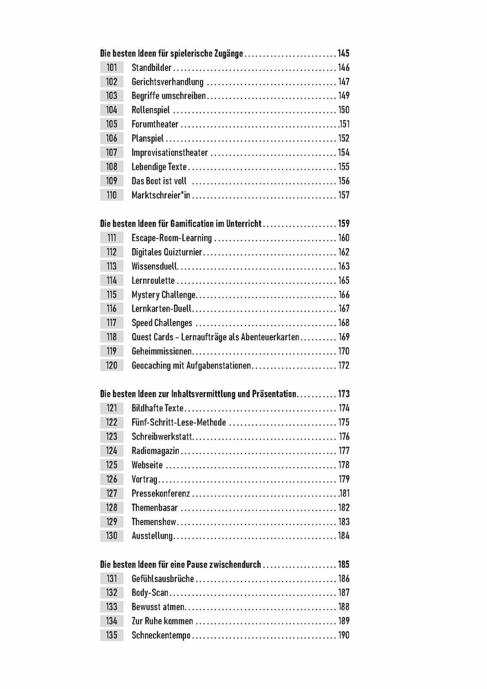 Die 200 besten Unterrichtsmethoden für die Sekundarstufe