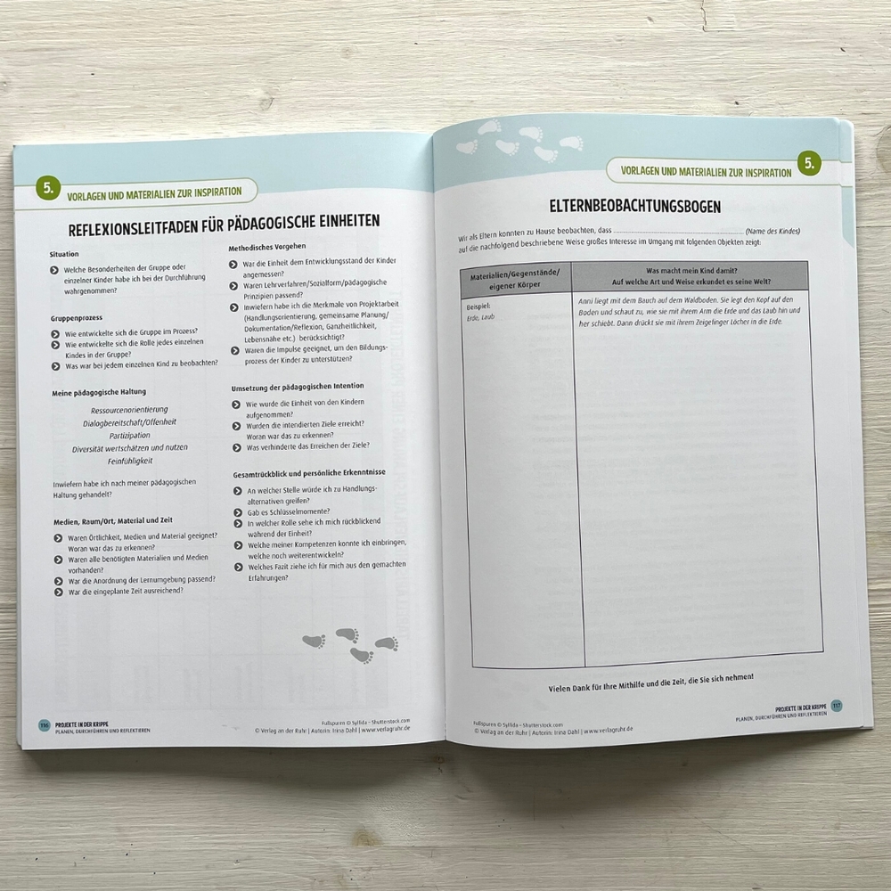 Projekte in der Krippe planen, durchführen und reflektieren Projekte in der Krippe planen, durchführen und reflektieren