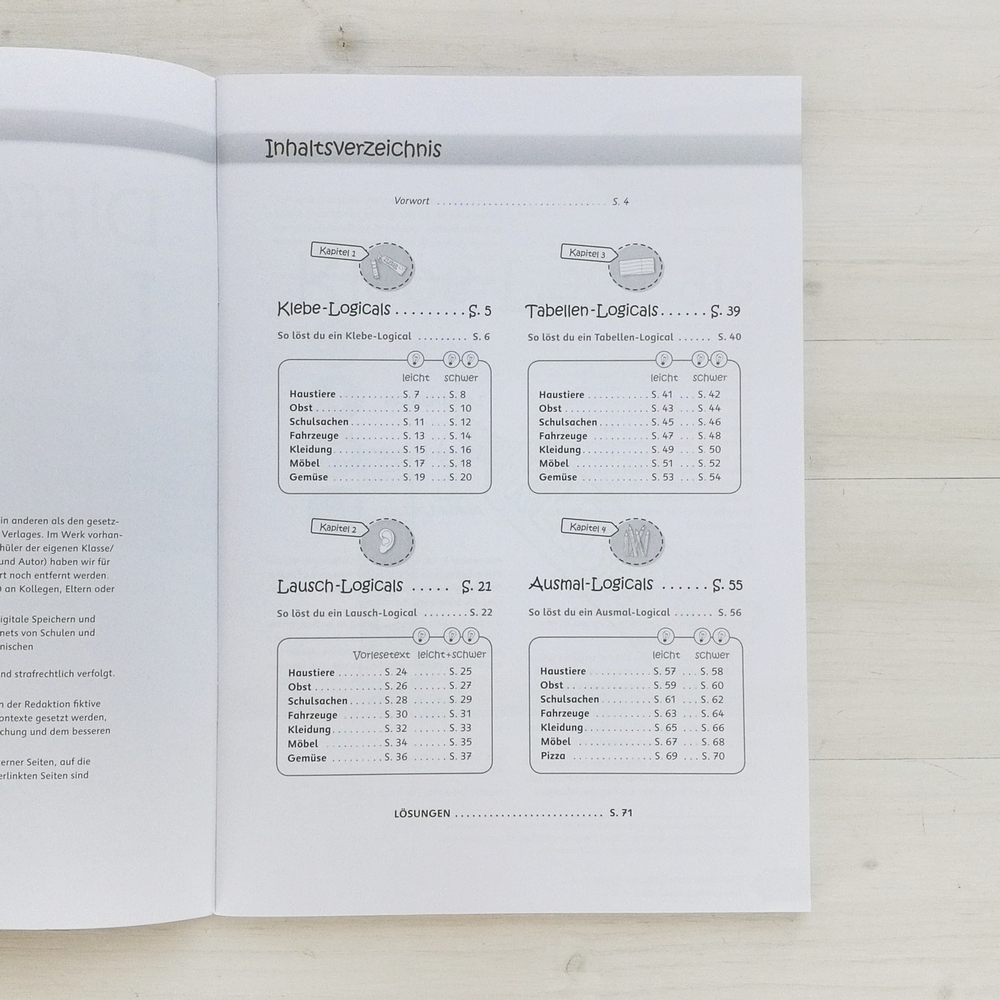 Differenzierte Logicals – Klasse 2-4