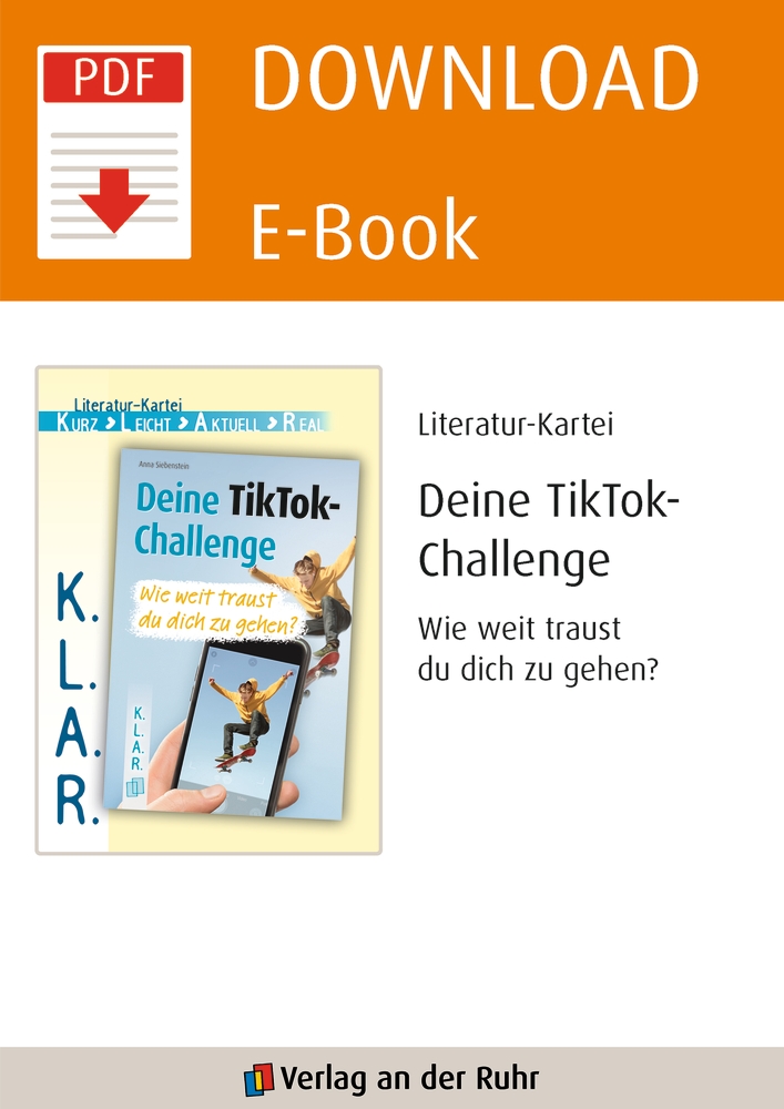 Literaturkartei Deine TikTok-Challenge - Wie weit traust du dich zu gehen?