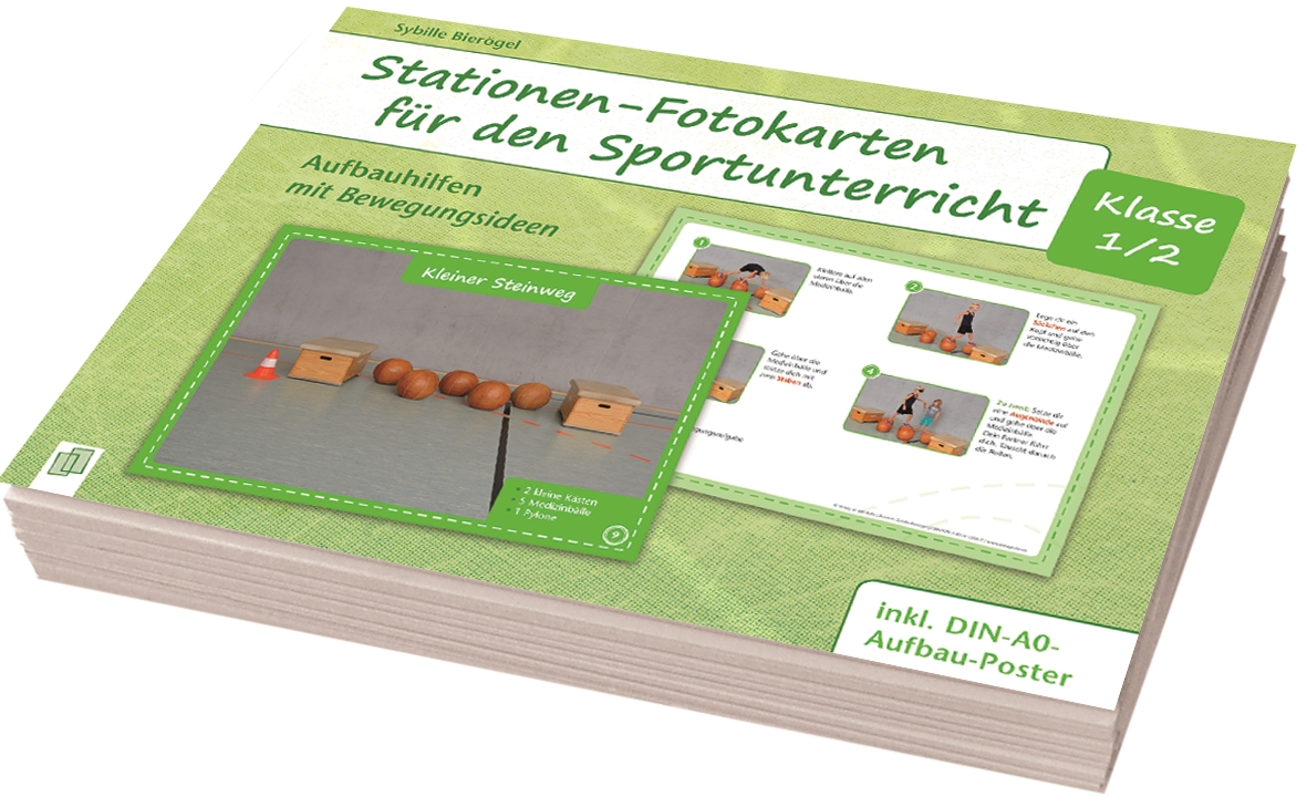 Stationen-Fotokarten für den Sportunterricht – Klasse 1/2 Stationen-Fotokarten für den Sportunterricht – Klasse 1/2