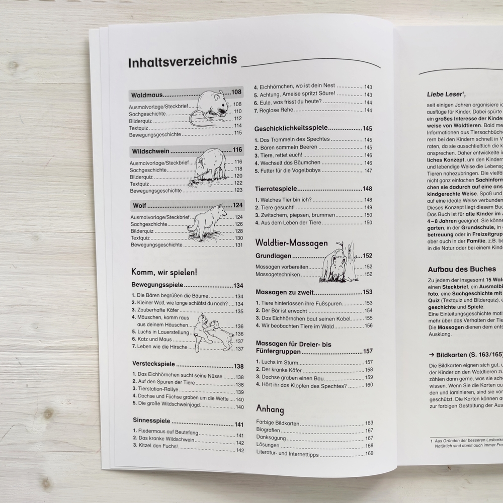 Kinder lernen Waldtiere kennen Kinder lernen Waldtiere kennen