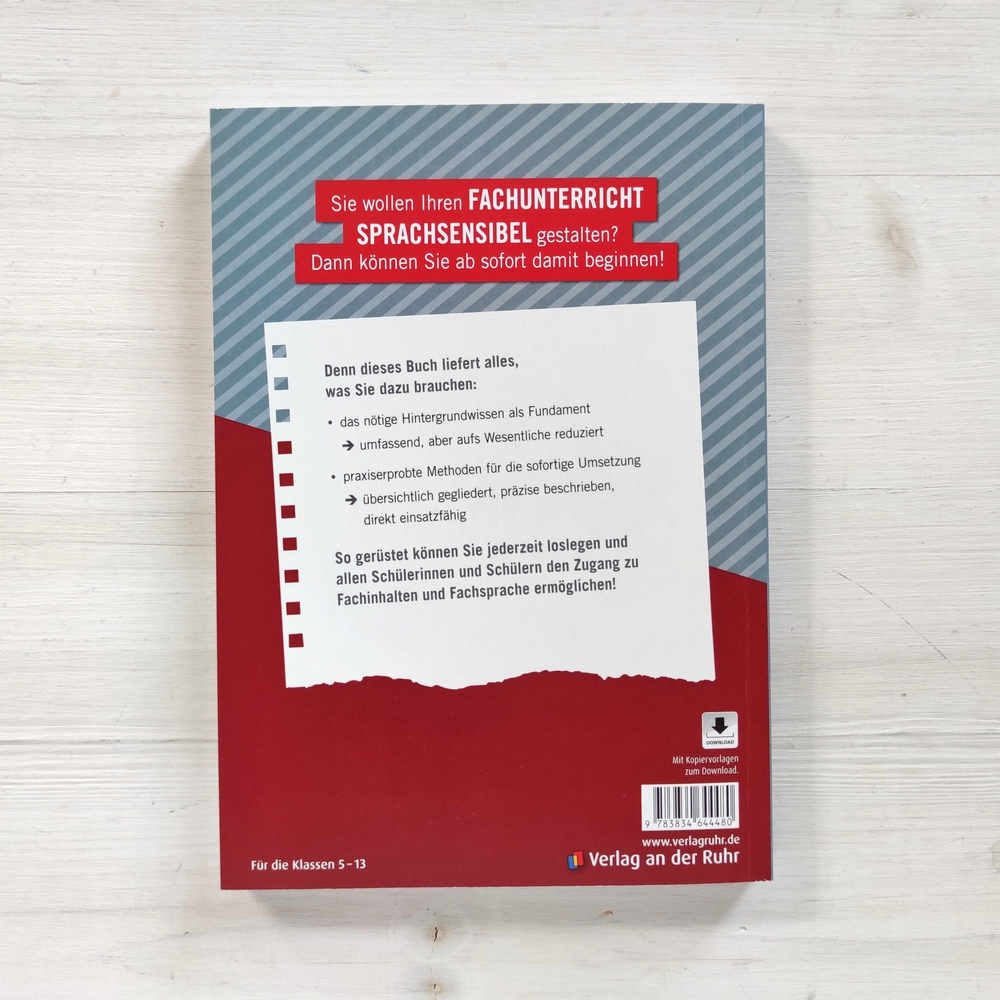 Fachunterricht sprachsensibel gestalten