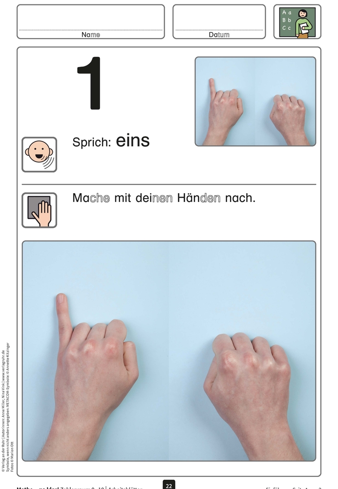 Mathe - na klar! Zahlenraum 0-10
