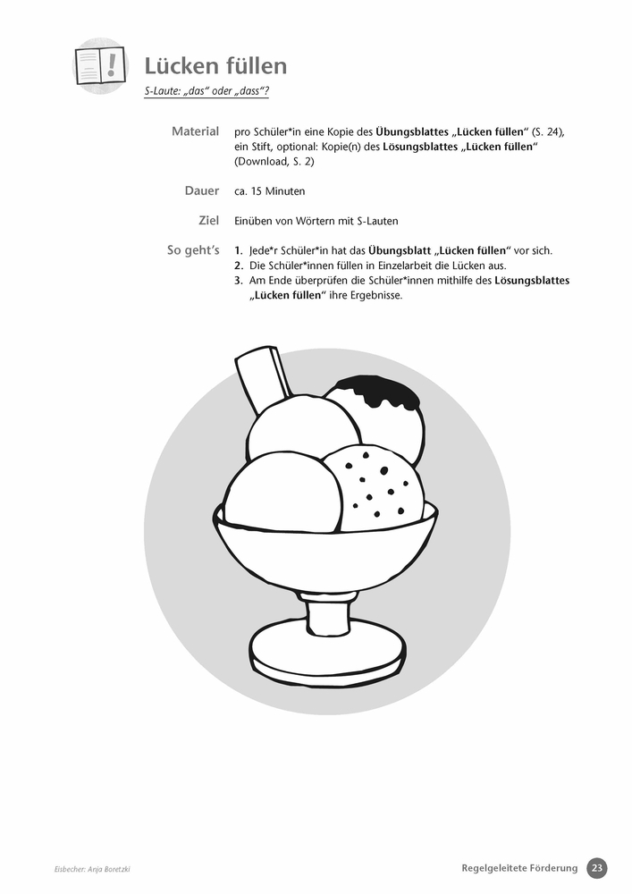 Fördermaterialien LRS