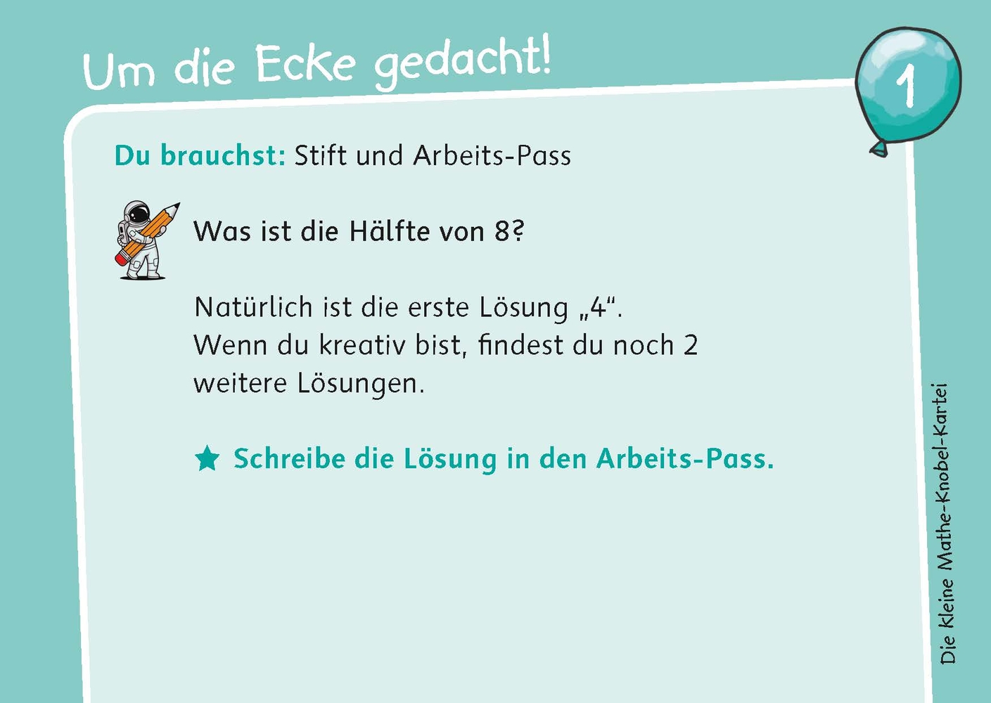 Die kleine Mathe-Knobel-Kartei – Klasse 3/4