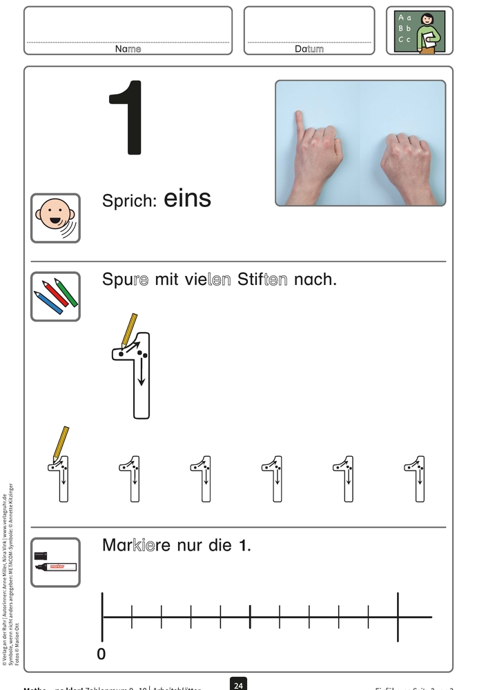 Mathe - na klar! Zahlenraum 0-10