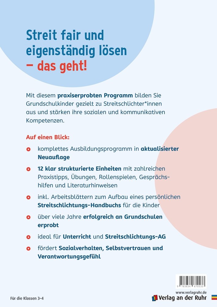 Grundschulkinder werden Streitschlichter*innen