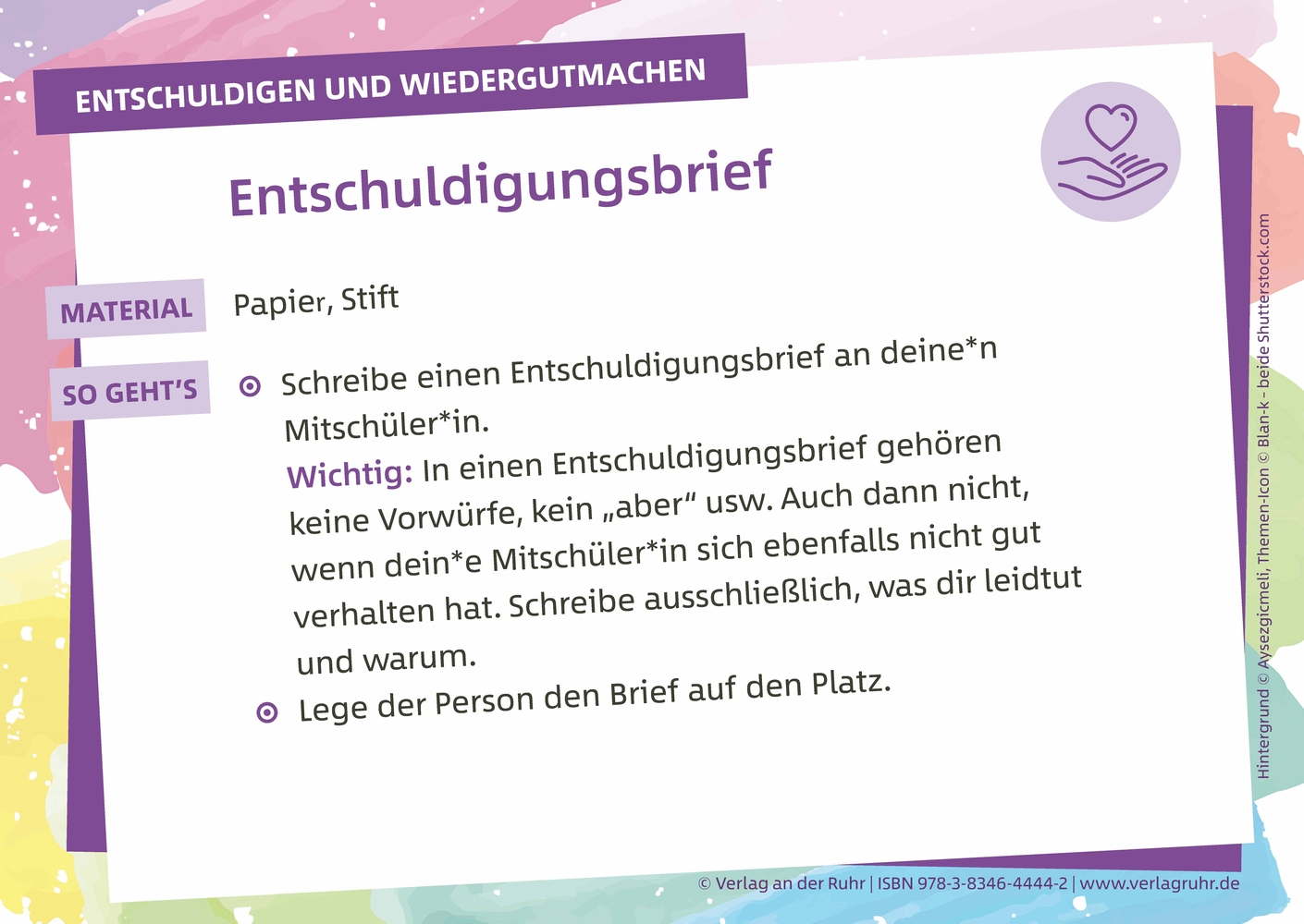 Die Positivity-Kartei für ein gutes Klassenklima