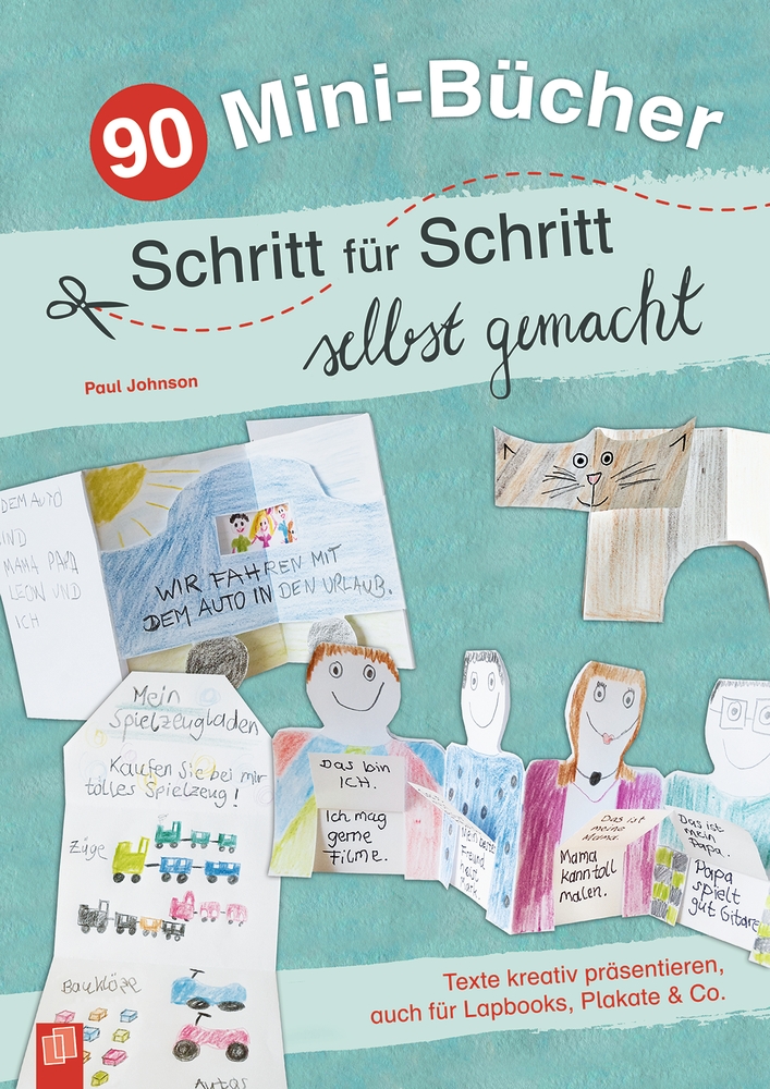 90 Mini-Bücher Schritt für Schritt selbst gemacht