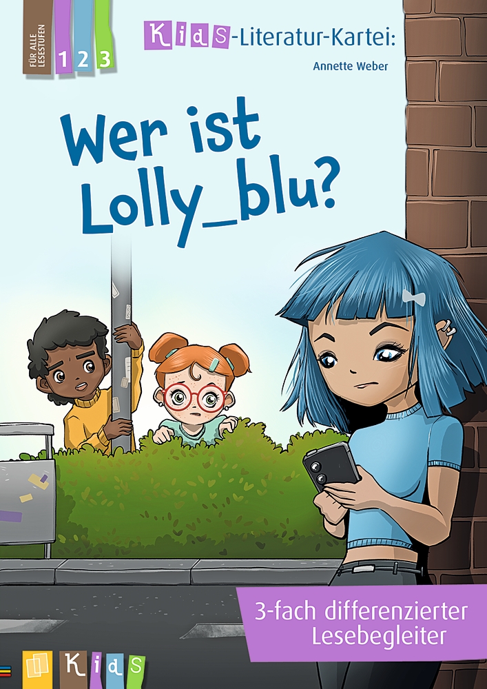 Wer ist Lolly_blu? – 3-fach differenzierter Lesebegleiter