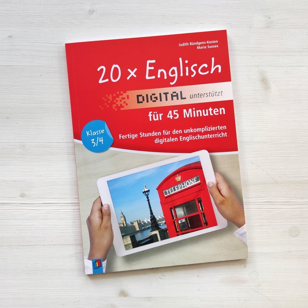 20 x Englisch digital unterstützt für 45 Minuten – Klasse 3/4