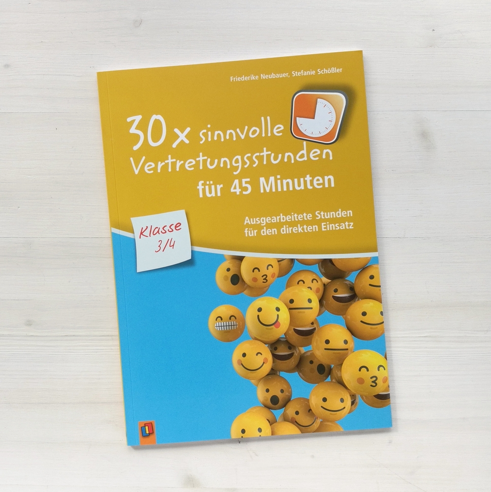 30 x sinnvolle Vertretungsstunden für 45 Minuten – Klasse 3/4 30 x sinnvolle Vertretungsstunden für 45 Minuten – Klasse 3/4