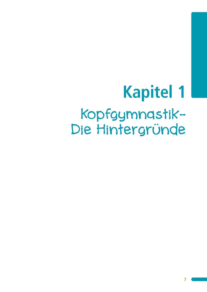 Praxisbuch Kopfgymnastik für Kinder