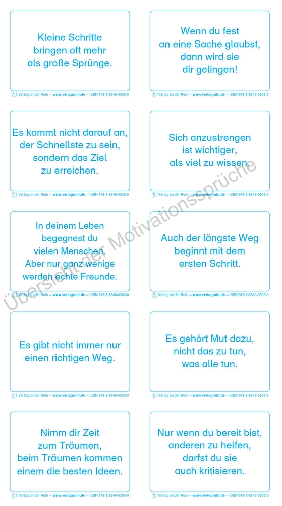 Fleißkärtchen für Kinder – Edition Klaus "D." Schieman Fleißkärtchen für Kinder – Edition Klaus "D." Schieman