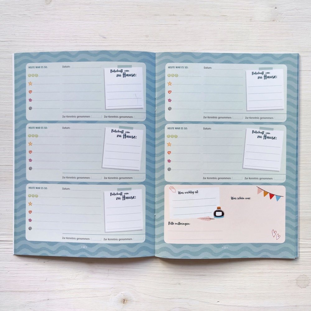 Taschenpost – Mitteilungsheft für den Dialog mit den Eltern Taschenpost – Mitteilungsheft für den Dialog mit den Eltern