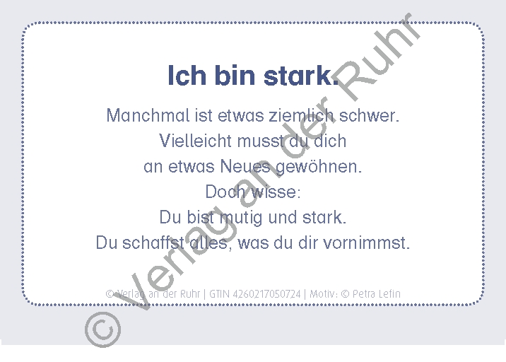 Stark wie ein Gorilla, mutig wie eine Löwin – Affirmationskärtchen für Kinder Stark wie ein Gorilla, mutig wie eine Löwin – Affirmationskärtchen für Kinder