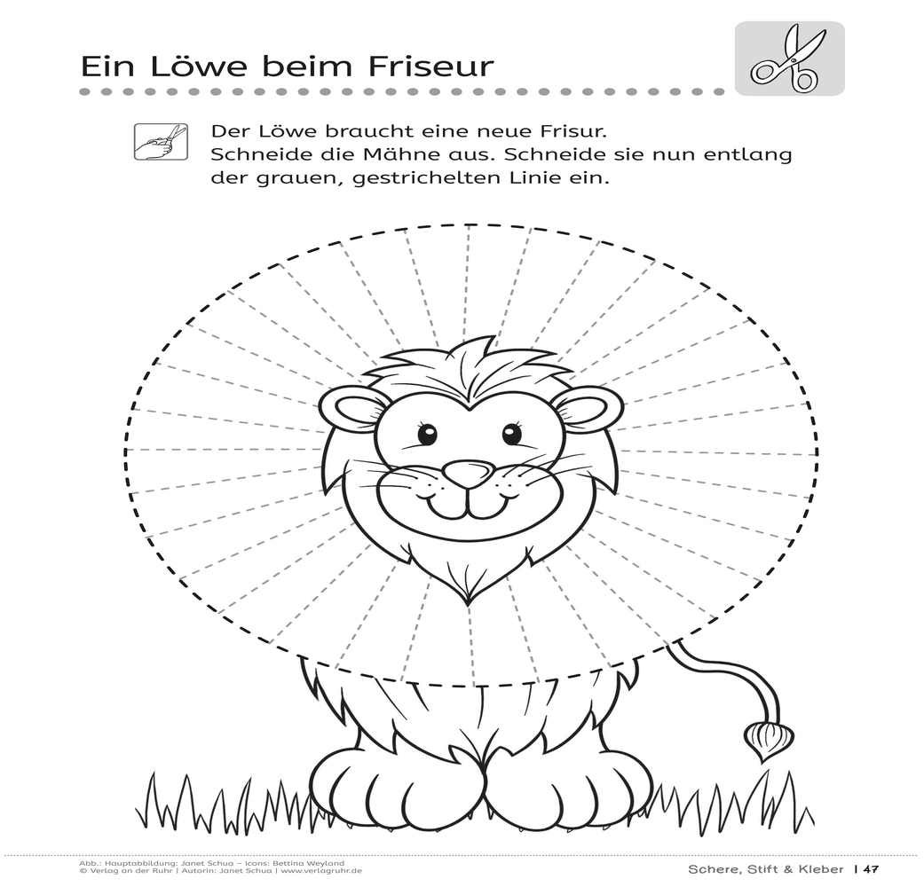 Schere, Stift und Kleber –  spielerisch die Feinmotorik fördern