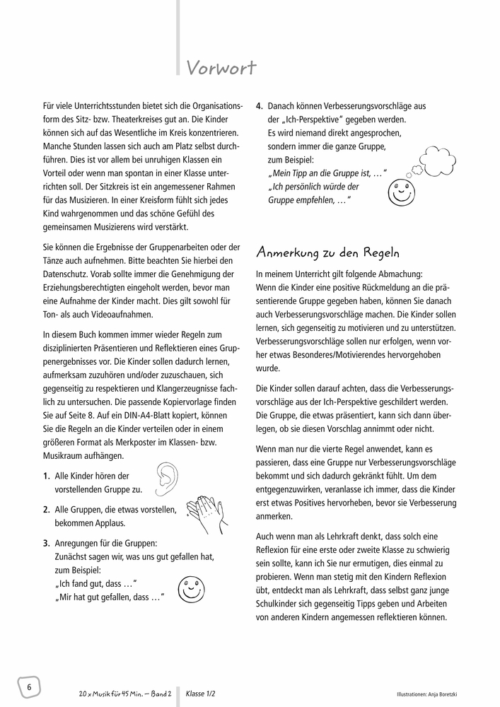 20 x Musik für 45 Minuten - Klasse 1/2 - Band 2