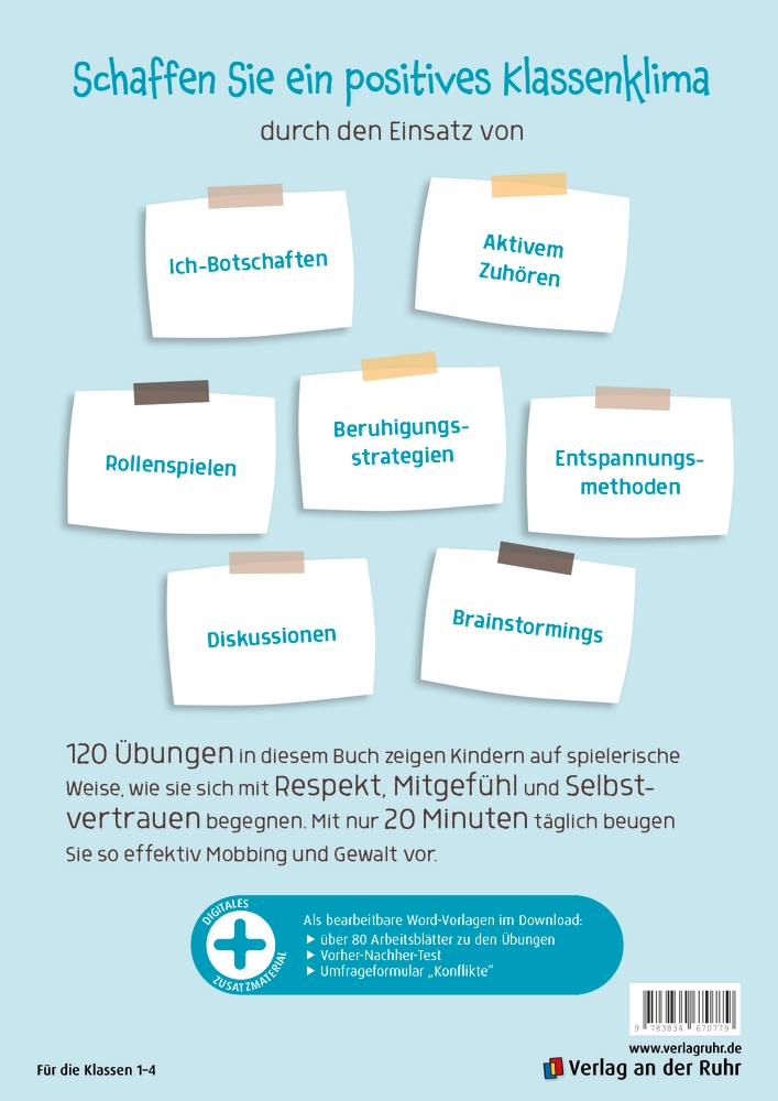 Mobbing-Prävention in der Grundschule, aktualisierte Neuauflage