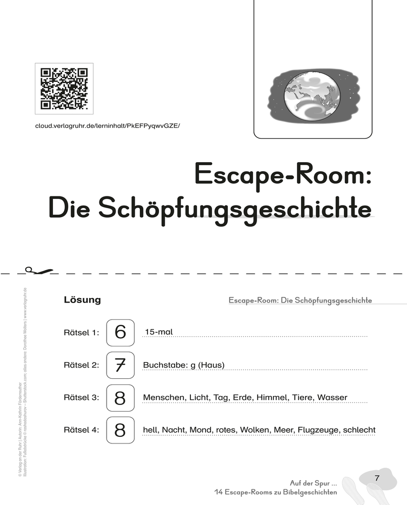 Auf der Spur ... 14 Escape-Rooms zu Bibelgeschichten