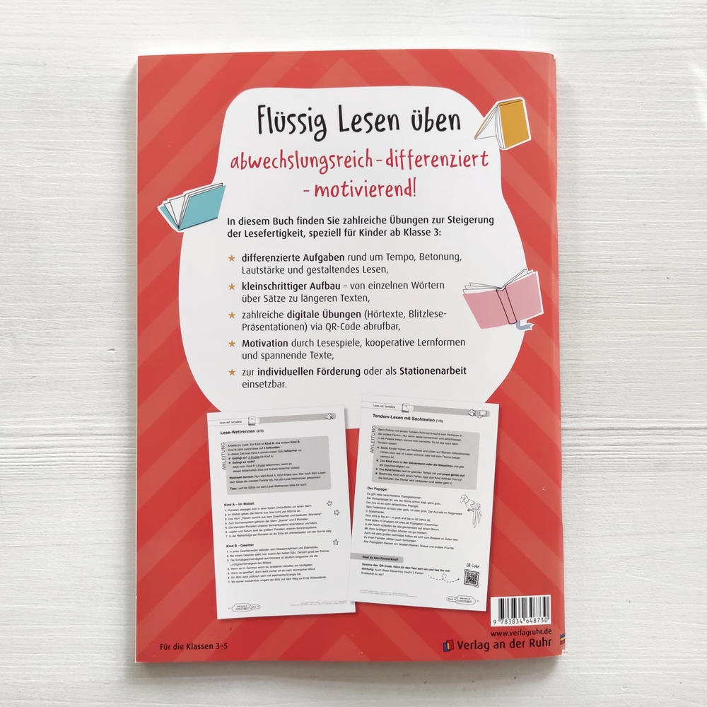 Fördermaterial Leseflüssigkeit – Klasse 3 – 5 Fördermaterial Leseflüssigkeit – Klasse 3 – 5