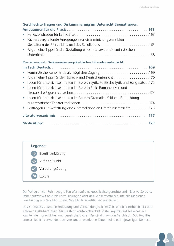 Geschlechtersensible Pädagogik für Lehrkräfte