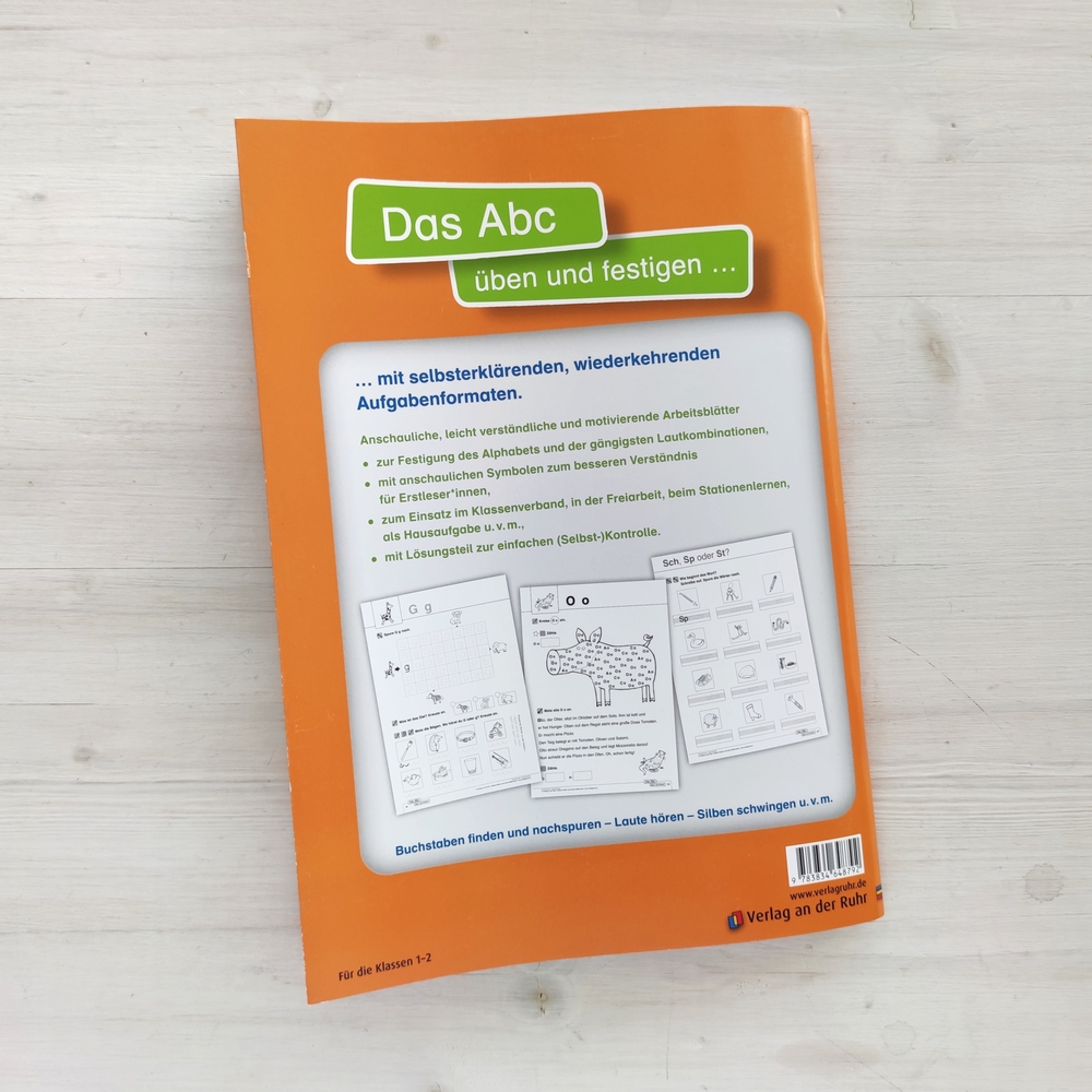 Das Abc üben und festigen Das Abc üben und festigen