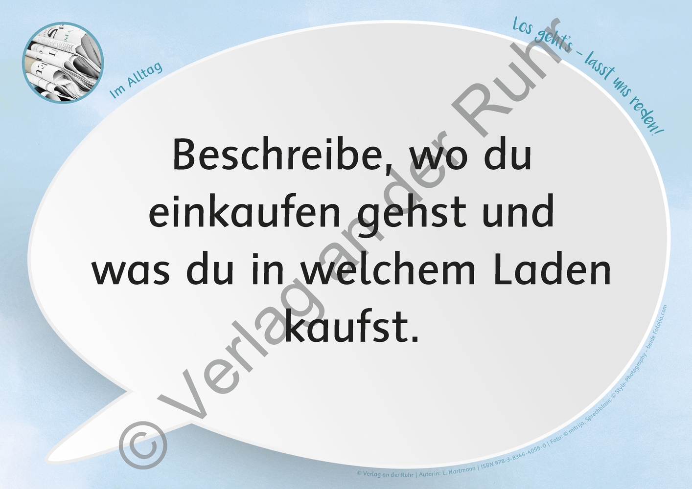 Los geht's - lasst uns reden! Los geht's - lasst uns reden!